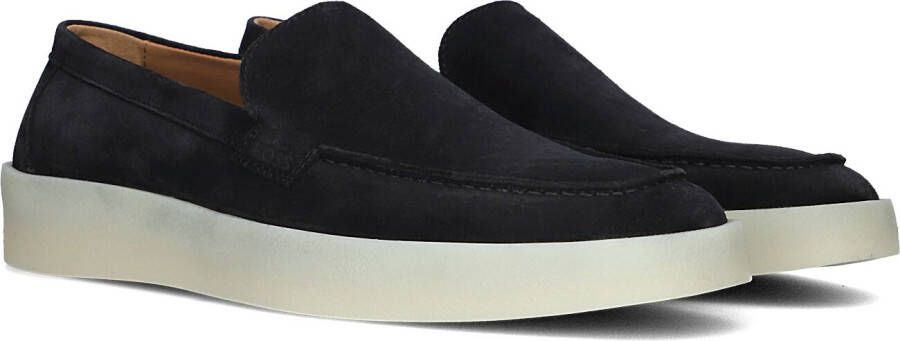 BOSS Instappers Heren Clay Loafer Maat: 42 Materiaal: Suède Kleur: Blauw