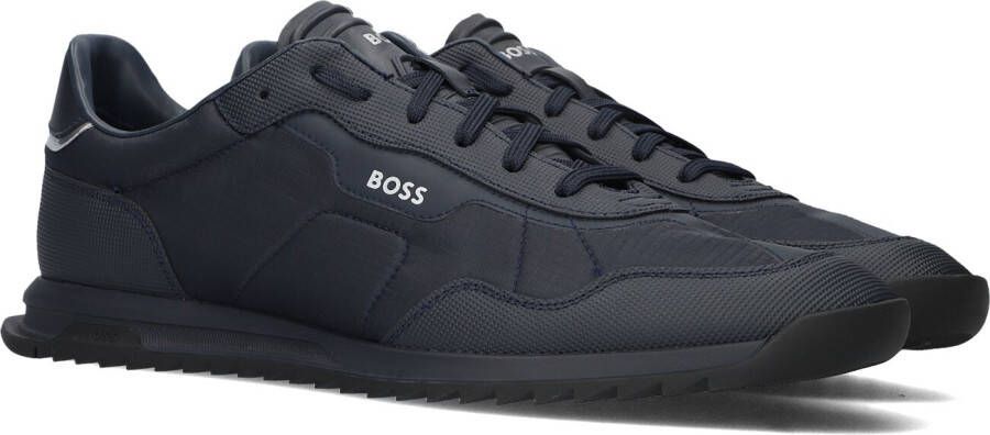 Boss Blauwe Lage Sneakers Zayn