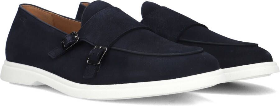 BOSS Blauwe Loafers Sienne Monk