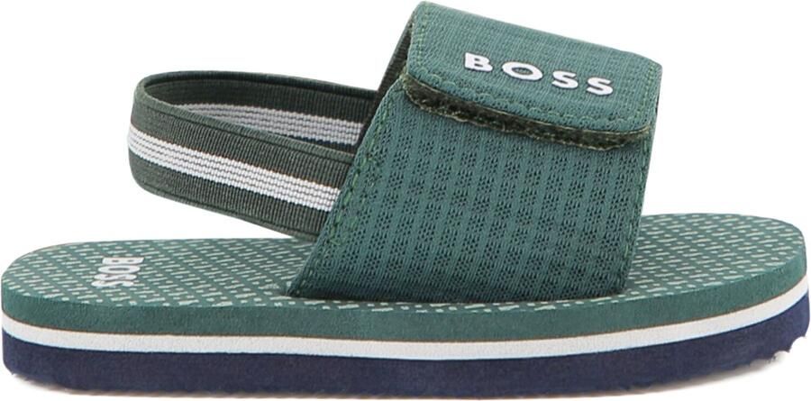 BOSS KIDS Groene Sandalen J52820