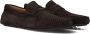 Boss Mocassins van leer met labeldetail model 'Noel' - Thumbnail 1