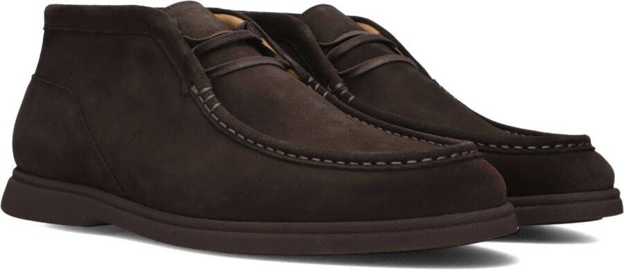 BOSS Nette Schoenen Heren Sienne_desb Maat: 40 Materiaal: Suède Kleur: Bruin