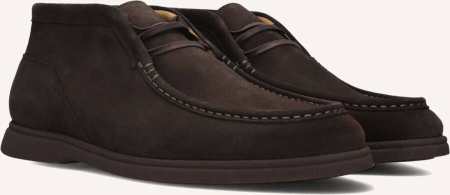 BOSS Nette Schoenen Heren Sienne_desb Maat: 45 Materiaal: Suède Kleur: Bruin