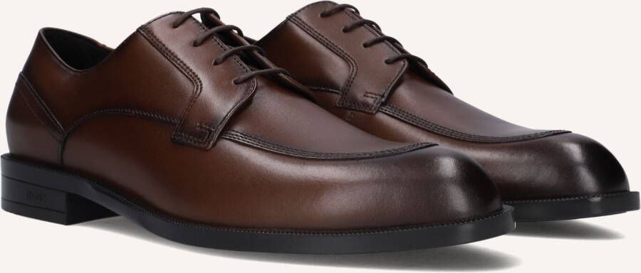 BOSS Nette Schoenen Heren Tayil_derb Maat: 44 Materiaal: Leer Kleur: Bruin