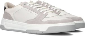 Boss Baltimore Tenn Lage sneakers Leren Sneaker Heren Grijs