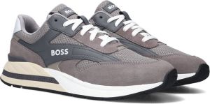 Hugo Boss Kurt sneaker van leer met suède details