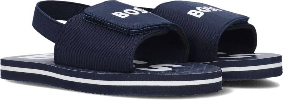 Boss Kids Chinelo J50889 Slippers Jongens Blauw