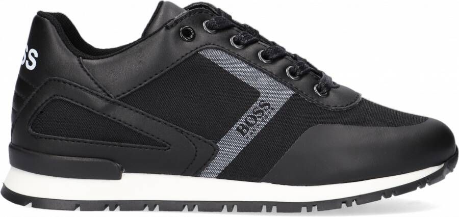 BOSS kidswear Boss Kids Baskets J2926 Lage sneakers Jongens Zwart