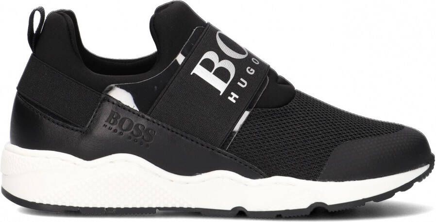 BOSS kidswear BOSS Trainers J29276-09B voor een jongen Zwart Sneakers