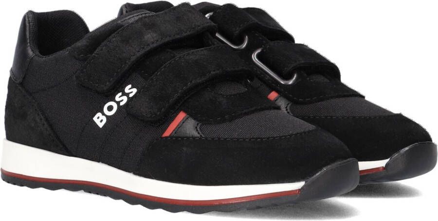 Boss Kids Zwarte Lage Sneakers Baskets J09179