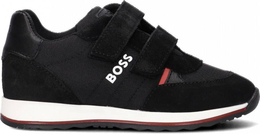 Boss Kids Zwarte Lage Sneakers Baskets J09179