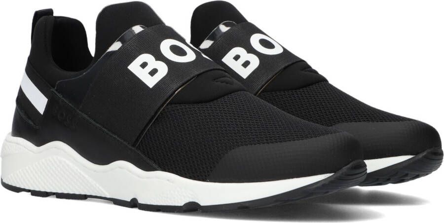 Boss Kids Zwarte Lage Sneakers J29335