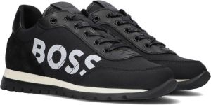 Boss Kids Zwarte Lage Sneakers J29340