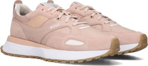 Boss Jonah Runn Women Lage sneakers Leren Sneaker Dames Roze