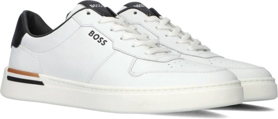 Hugo Boss Witte Sneakers Model 50498894 140 Milieuvriendelijk en Stijlvol White Heren