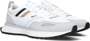 Boss Baltimore Tenn Lage sneakers Leren Sneaker Heren Grijs