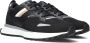 Hugo Boss Sportieve zwarte sneakers met kenmerkende merkstreep Black Heren - Thumbnail 1