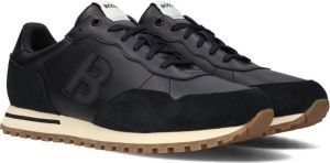 Boss Parkour-l Runn Lage sneakers Leren Sneaker Heren Zwart