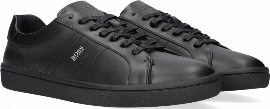 Hugo Boss Ribeira sneaker met leren details - Schoenen.nl