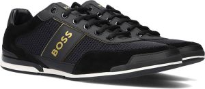 Boss Sneakers met labelprint model 'Saturn'