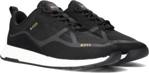Boss Titanium Runn Lage sneakers Zwart