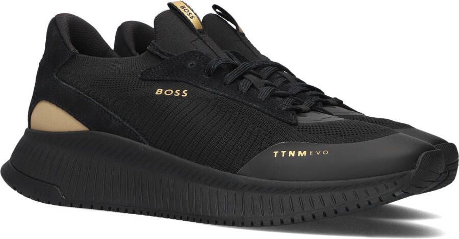 Boss Zwarte Lage Sneakers Ttnm Evo