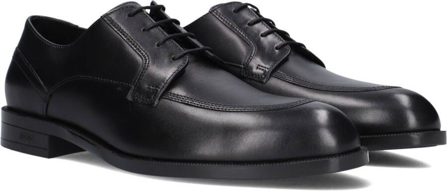 Hugo Boss Elegante Business Flats voor Mannen Black Heren