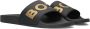 BOSS Heren Slippers Zwart 50536835 007 Aryeh_Slid_npvlg - Thumbnail 1