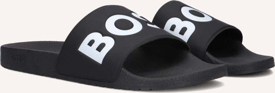 Hugo Boss Band Slippers Collectie Lente Zomer Black Heren