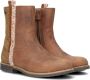 Braqeez Naomi Nova leren enkellaarzen cognac Bruin Meisjes Leer Panterprint 26 - Thumbnail 1