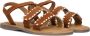 Braqeez leren sandalen cognac Bruin Meisjes Leer Meerkleurig 29 - Thumbnail 1