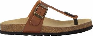 Braqeez 419067-513 Jongens Sandalen Bruin Leer Gesp