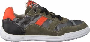 Braqeez 419402-469 Jongens Veterschoenen Groen Veterschoenen Suède Veters Kindersneakers