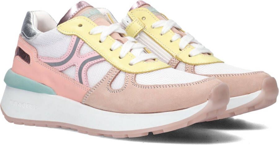 Braqeez Vita Vienna Lage sneakers Leren Sneaker Meisjes Wit