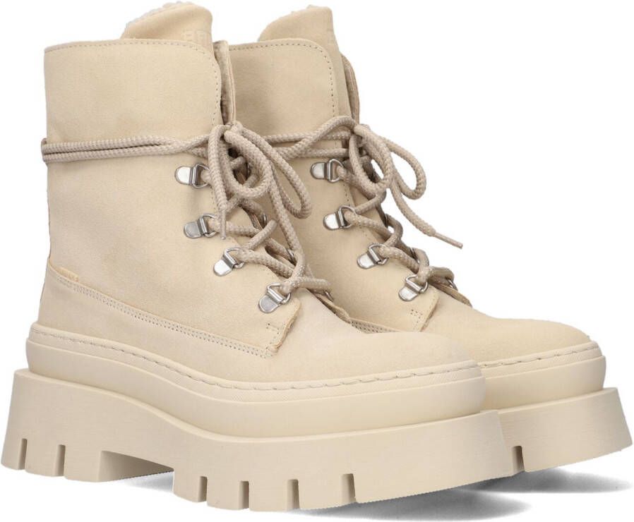 Bronx Evi-Ann Veterschoenen Hoog gebroken wit
