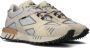 Bruin Tinten Ha-cker 66430 Lage sneakers Leren Sneaker Dames Beige - Thumbnail 1