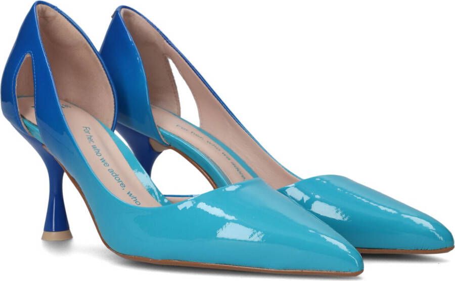 Bronx Blauwe Pumps New-vivian 75133