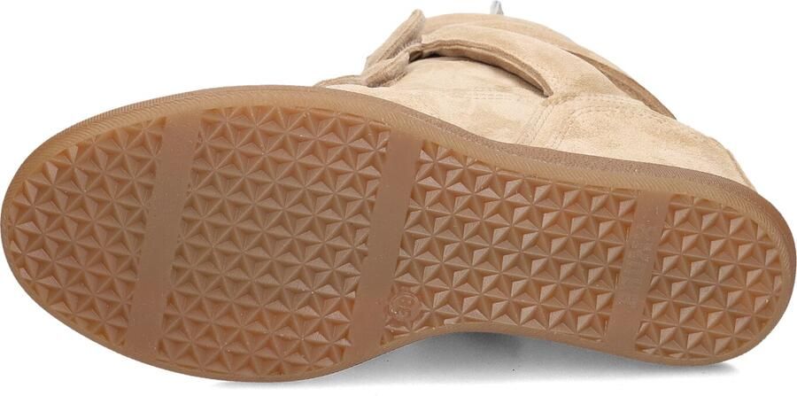 Bronx dames sneaker sleehak Jae-yy triple strap suede beige - Foto 5