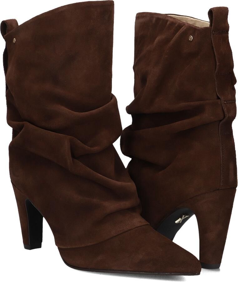 Bronx Low Jadey Enkellaarsjes Enkelboots Dames Bruin - Foto 4