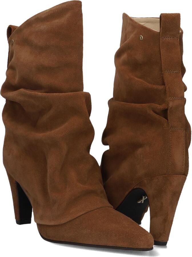 Bronx Low Jadey Enkellaarsjes Enkelboots Dames Bruin - Foto 4