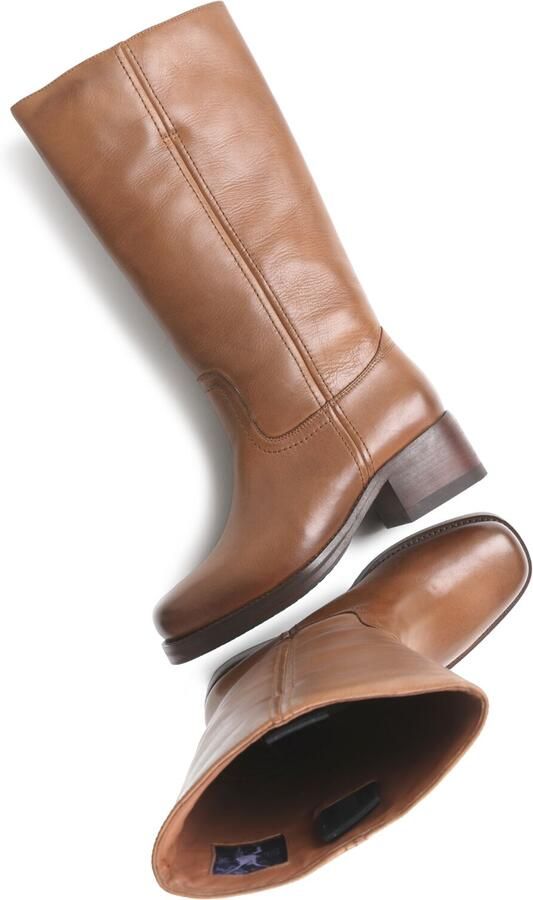 Bronx Stijlvolle Rimpels Laarzen Brown Dames - Foto 3