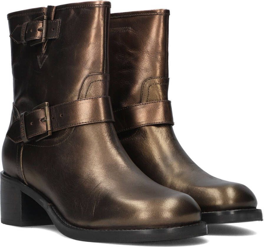 Bronx New-camperos 47528 Biker boots Dames Brons