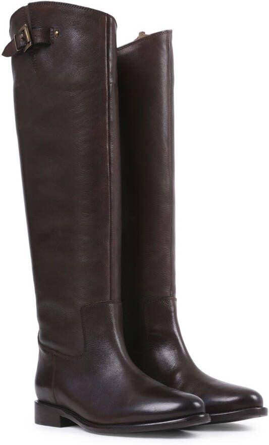 Bronx Elegante Hoge Laars koffieboon Brown Dames