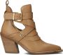 Bronx New kole 34210 Cowboylaarzen Western Laarzen Dames Camel - Thumbnail 1