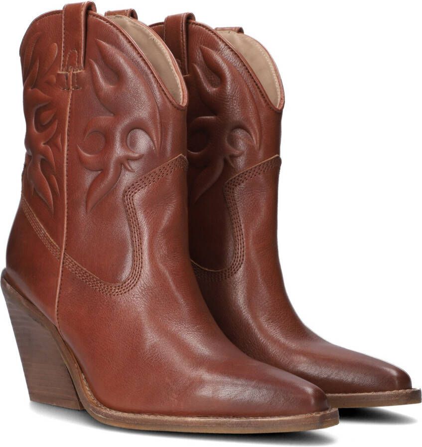 Bronx New kole 34225 Cowboylaarzen Western Laarzen Dames Cognac