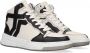 Bronx Damessneaker ""OLD COSMO HIGH TOP"" zwart off white - Thumbnail 1