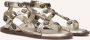 Bronx Sky-ler Damessandaal antiek goud Yellow Dames - Thumbnail 1