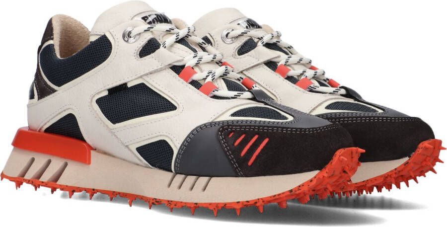 Bronx Ha cker 66430 Lage sneakers Leren Sneaker Dames Grijs