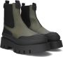 Bronx Evi-ann 47427 Enkelboots Enkellaarsjes Dames Groen - Thumbnail 1