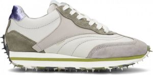 Bronx damesrunner 66373 MATRIX grijs kaki